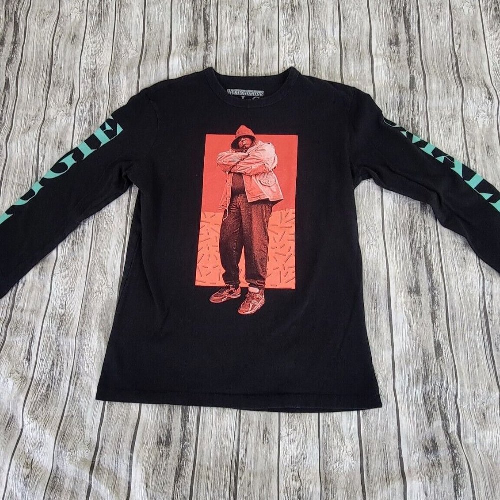 American Eagle Notorious B.I.G. Biggie Smalls Long Sleeve Graphic Tee Mens Small